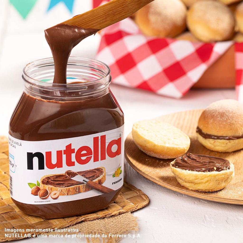 Nutella Creme Avelã Ferrero 140g ORIGINAL