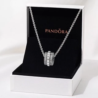Colar Feminino Com Logotipo Pave Luck