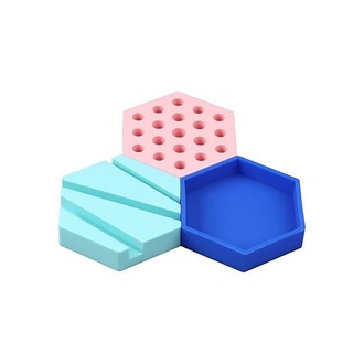 Kit Organizador de Mesa UP4YOU em Silicone c/ 3 peças