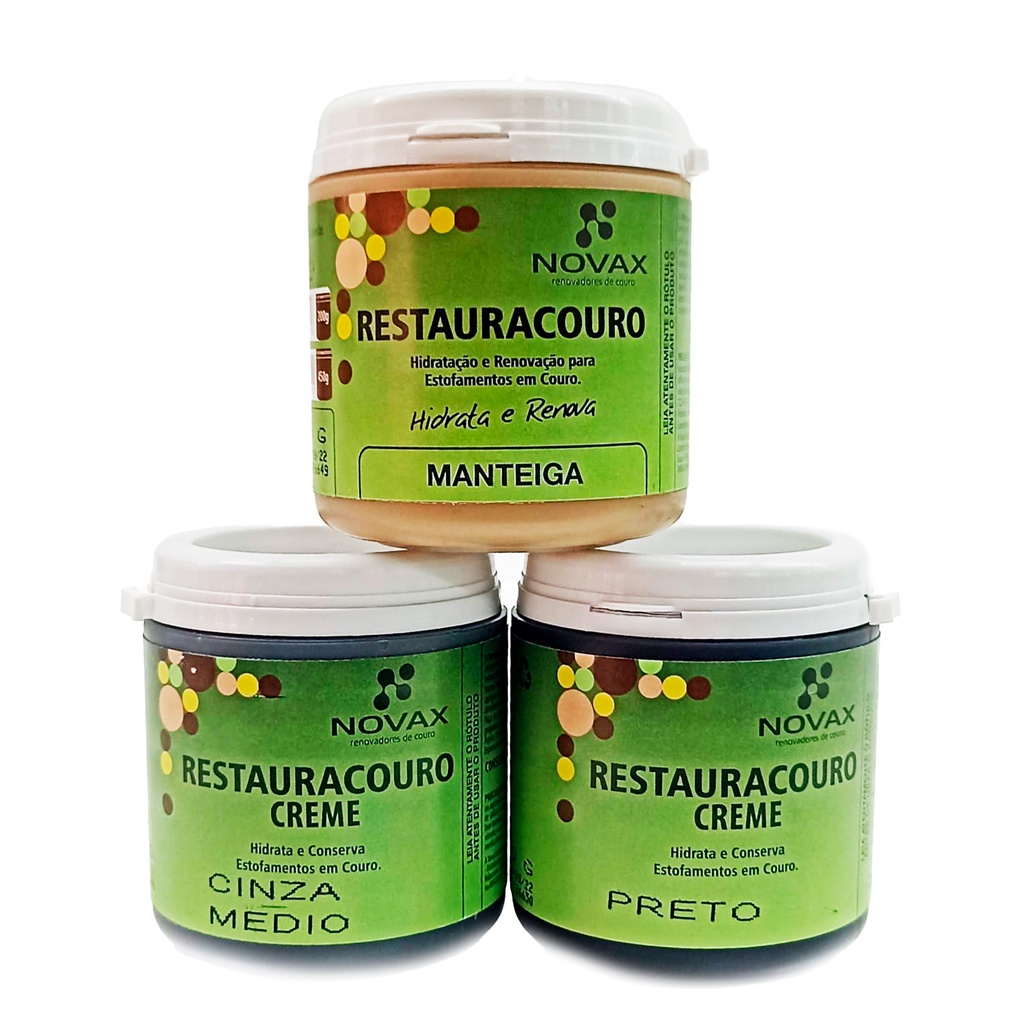 Hidratante e Restaurador de Couro para estofado, sofás, cadeiras - Novax