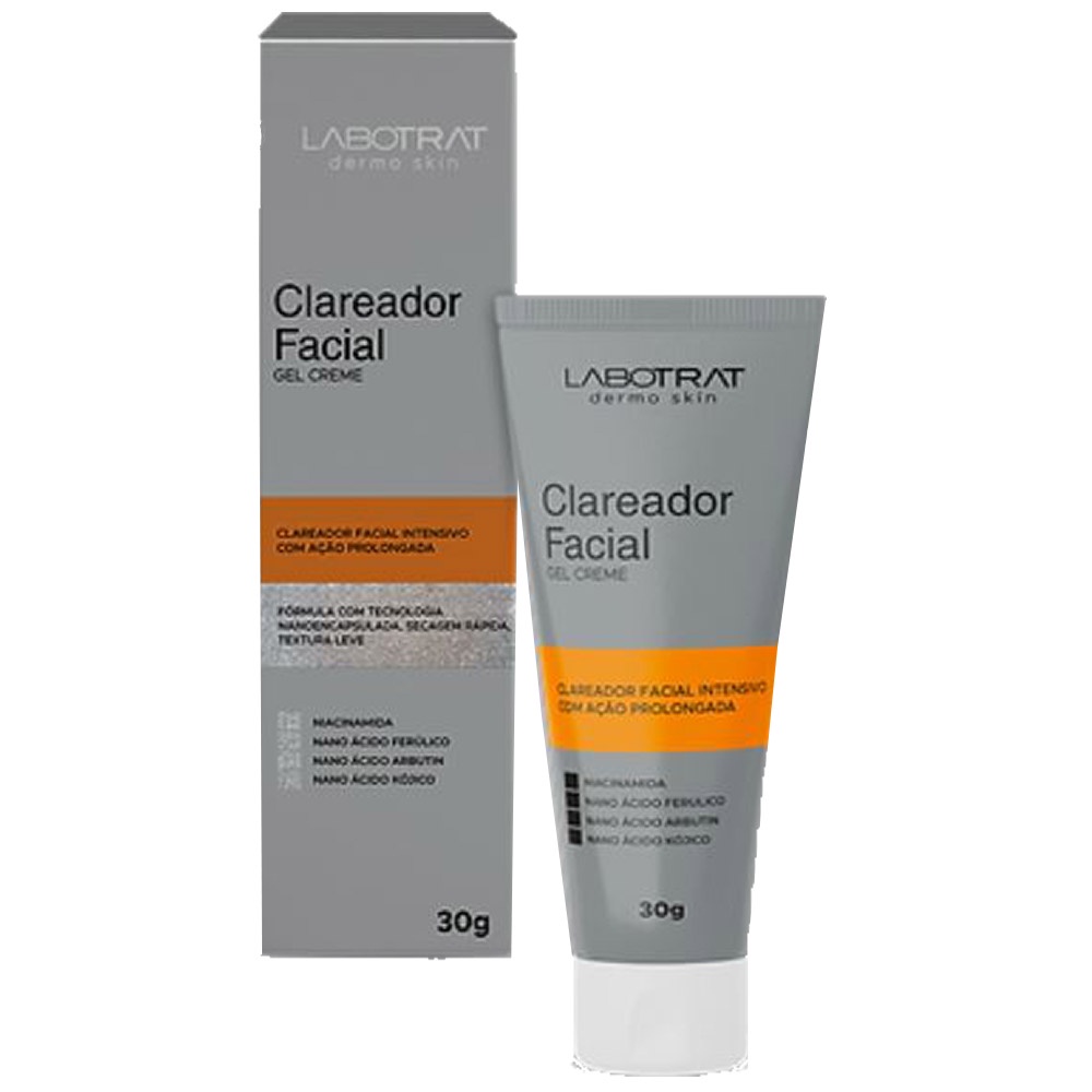 Gel Creme Clareador Facial Para Clarear Manchas No Rosto 30g Labotrat ...