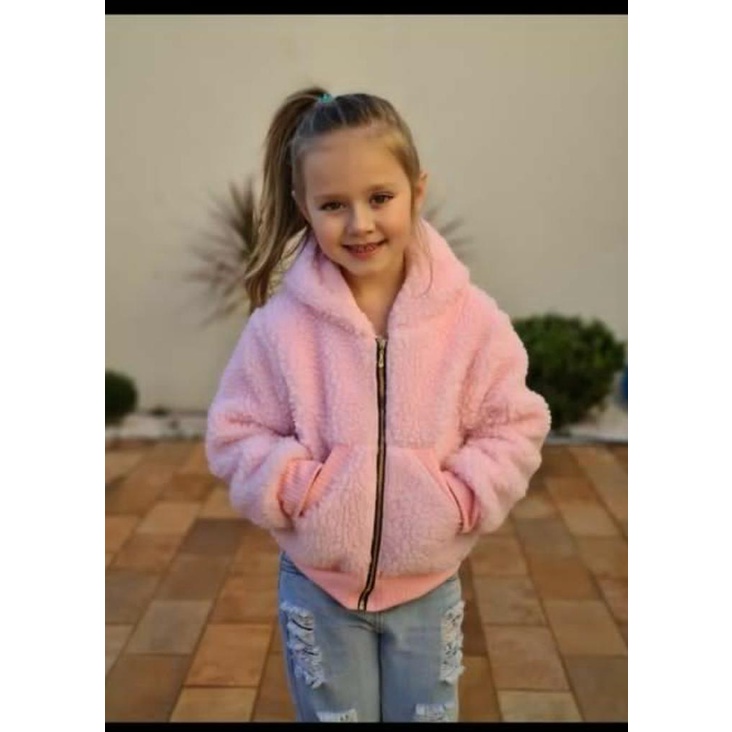 Casaco feminino infantil store inverno