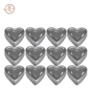Forminhas Mini Ballerine Coração 8x7,5x2,3cm - 12 Unidades
