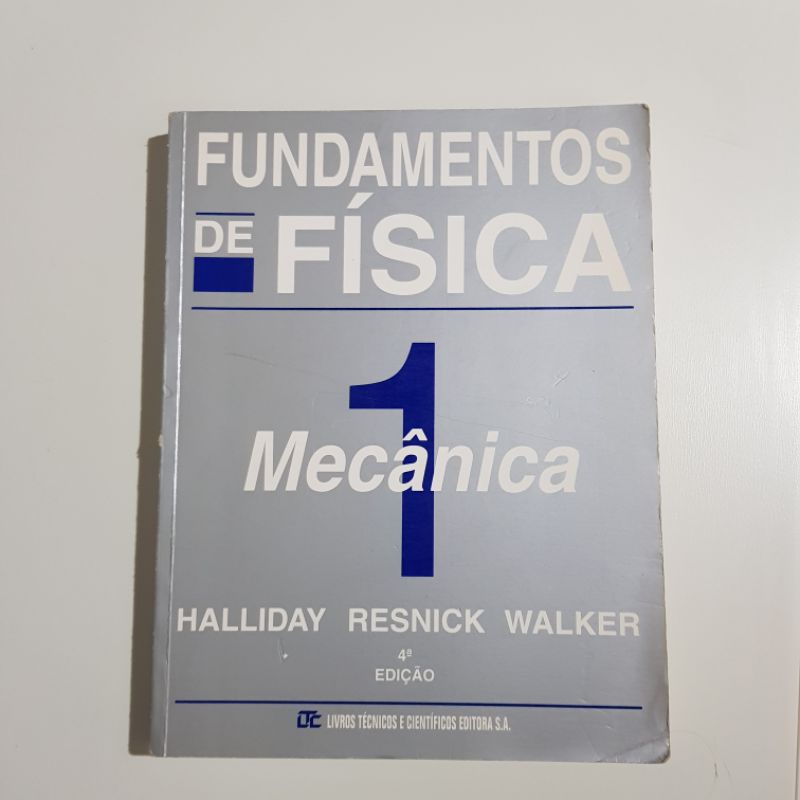 Livro Fundamentos de física Halliday vol. 1 | Shopee Brasil
