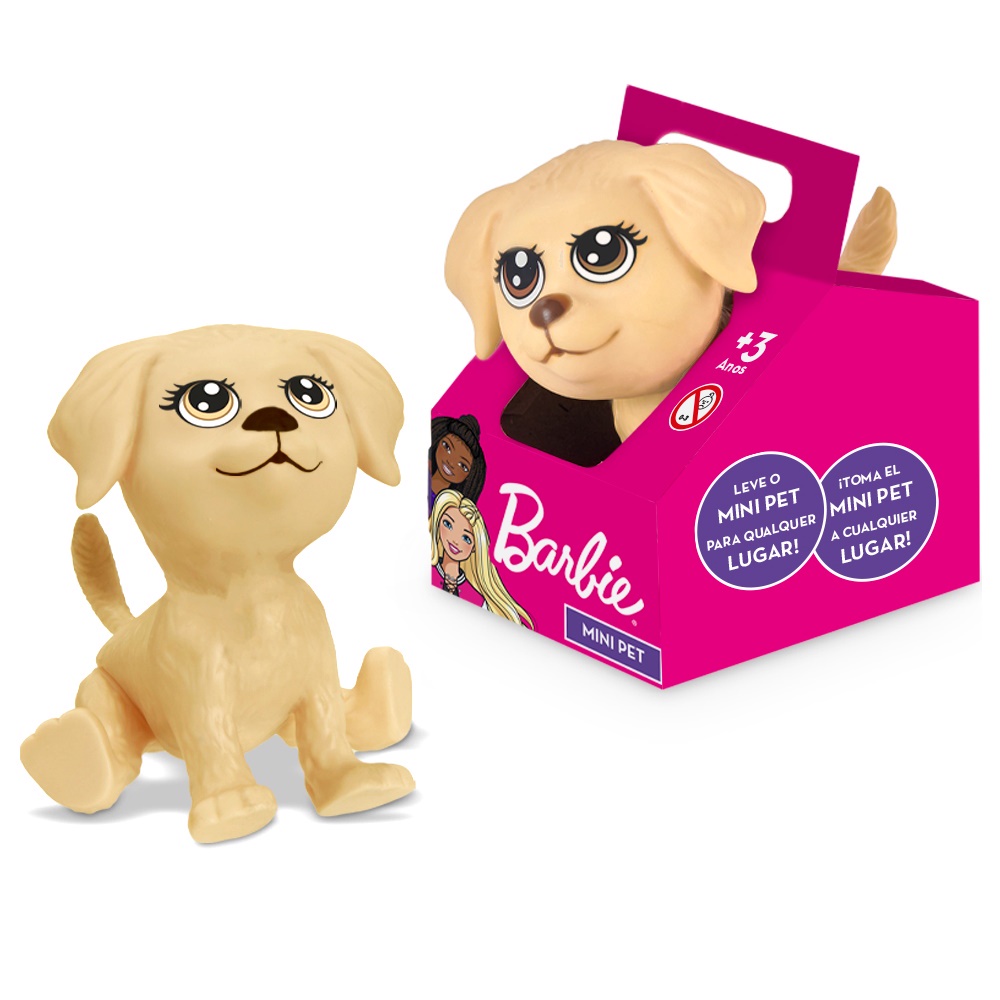 Boneca Barbie com Pets - Adota Cachorrinhos - Morena - Mattel