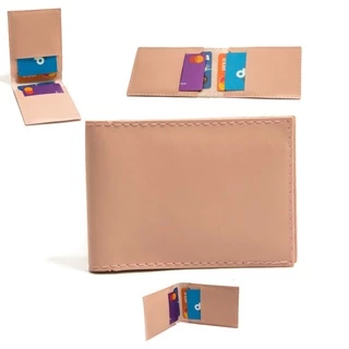 Porta cartão básico feminino para cartão e dinheiro muito pratico todas as cores