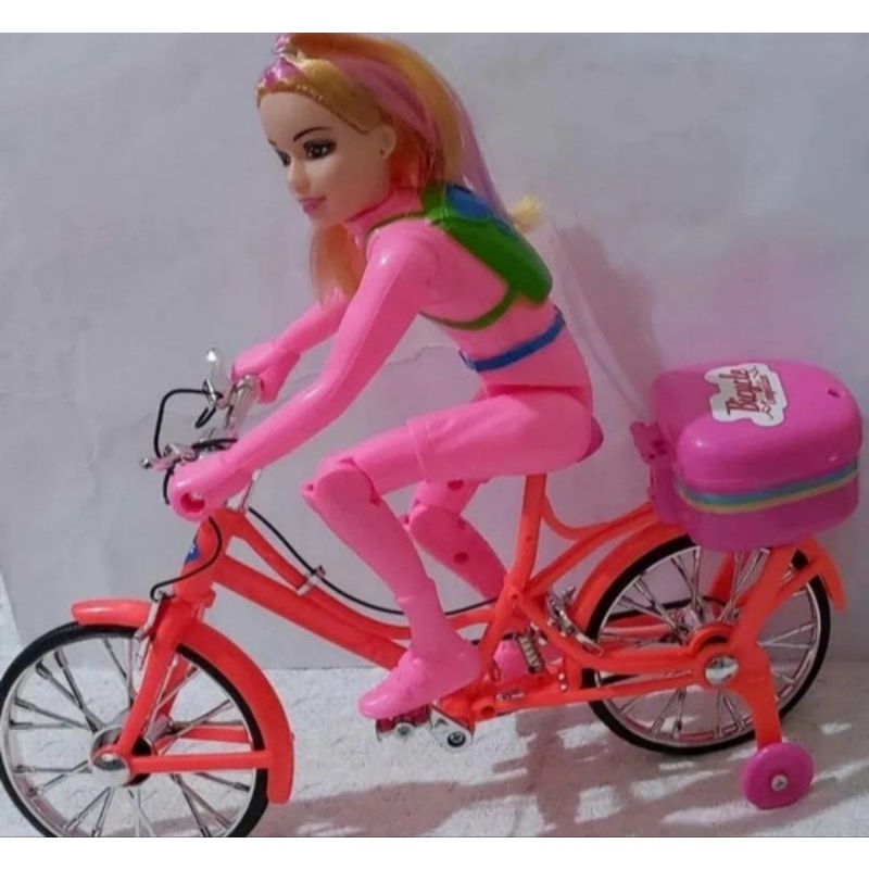 boneca ciclista barb com cachorros Barbie Bicicleta com Pets loira ou  morena Boneca Bicicleta A Pilha Com Luz E Som Anda Sozinha : :  Brinquedos e Jogos