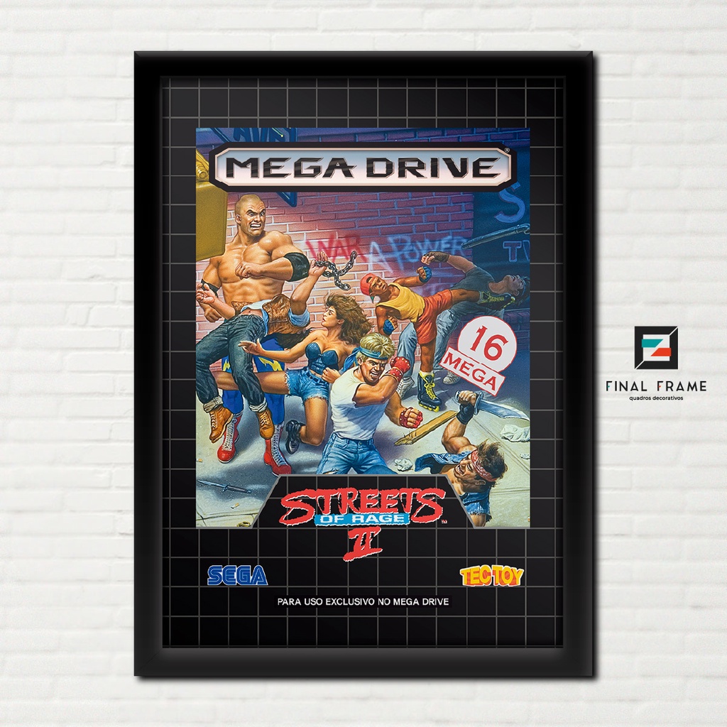 Quadro Decorativo - Mega Drive