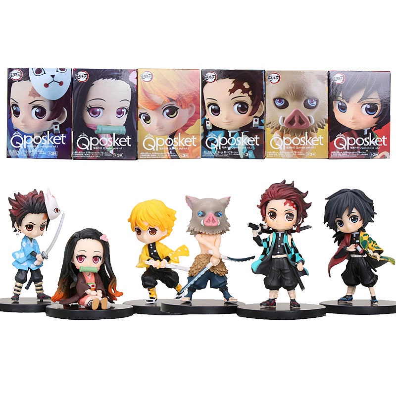 Q Posket Demon Slayer Kimetsu no Yaiba (1 Unidade)* | Shopee Brasil