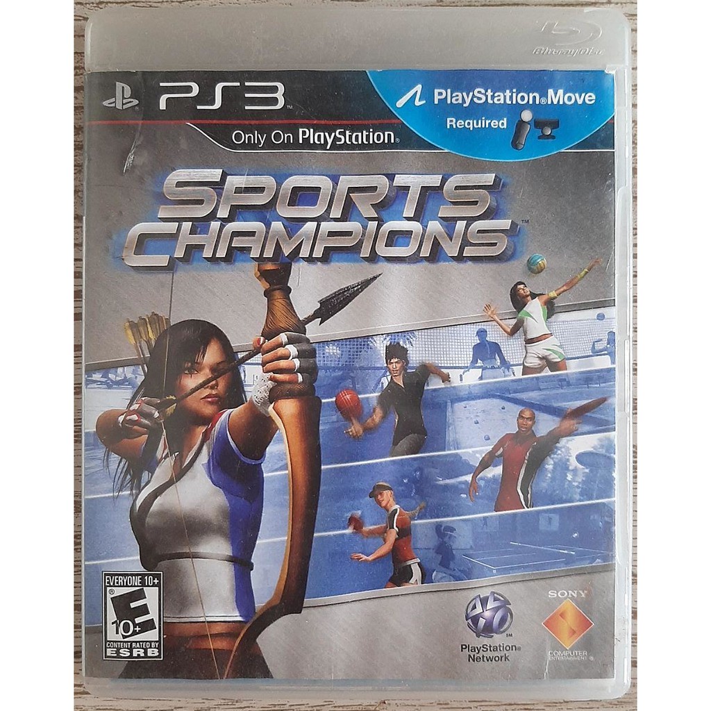 Jogo Original Sports Champions Playstation Ps3 Mídia Física Com 10