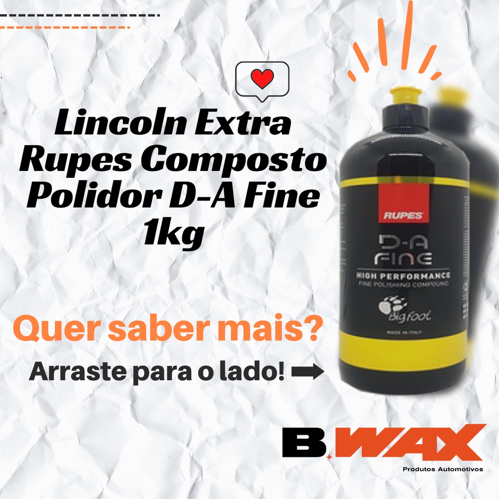 Rupes Composto Polidor D-A Fine 1kg | Shopee Brasil