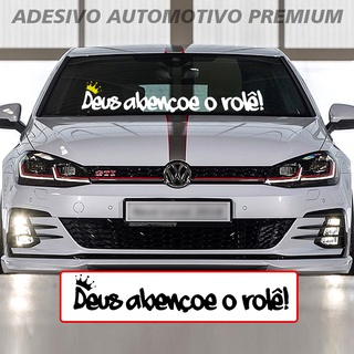 Adesivo Frase Deus Abençoe O Role Carro Rebaixado Som 58x8,5 cód 080 -  IMPRIMAX - Acessórios para Carro - Magazine Luiza