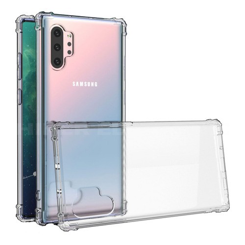 Kit 3 Capa Transparente Anti impacto Silicone Samsung Galaxy Note 10