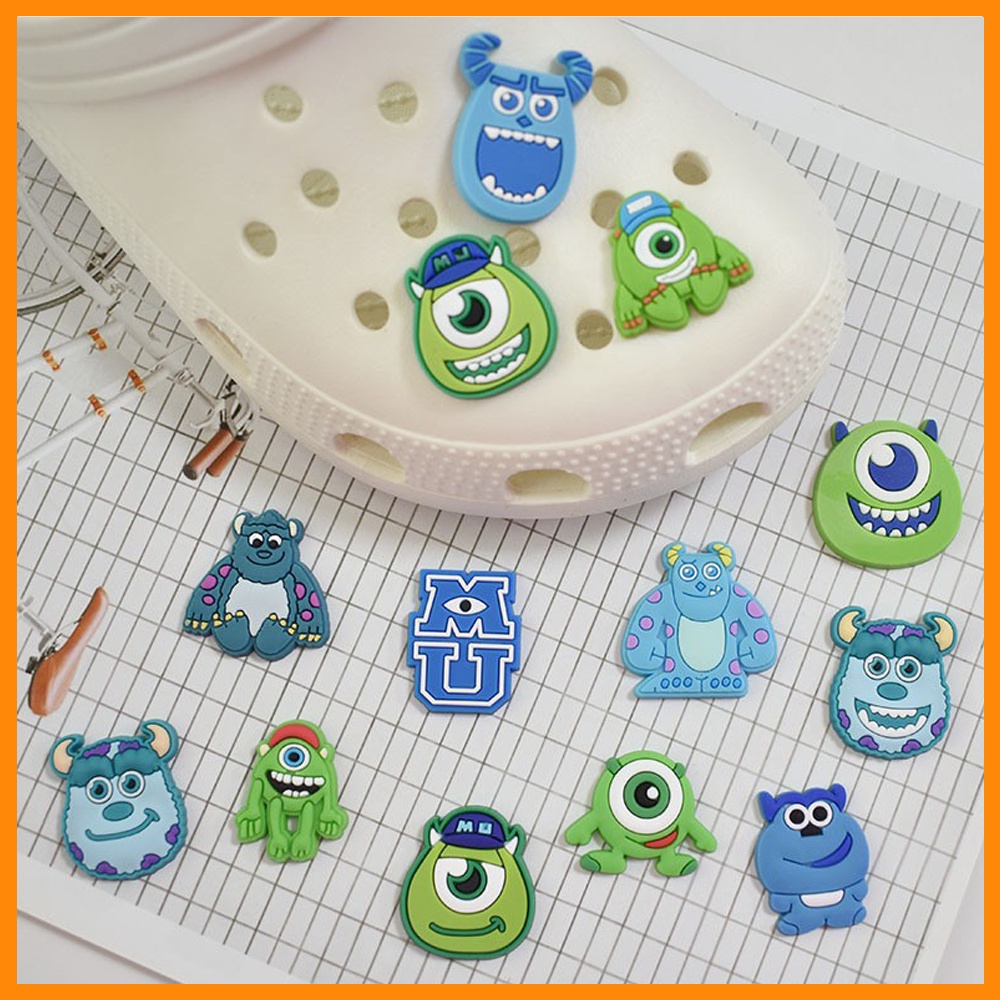 Crocs Jibbitz Pins Universidade de Monstros / Sapato Faça Você Mesmo