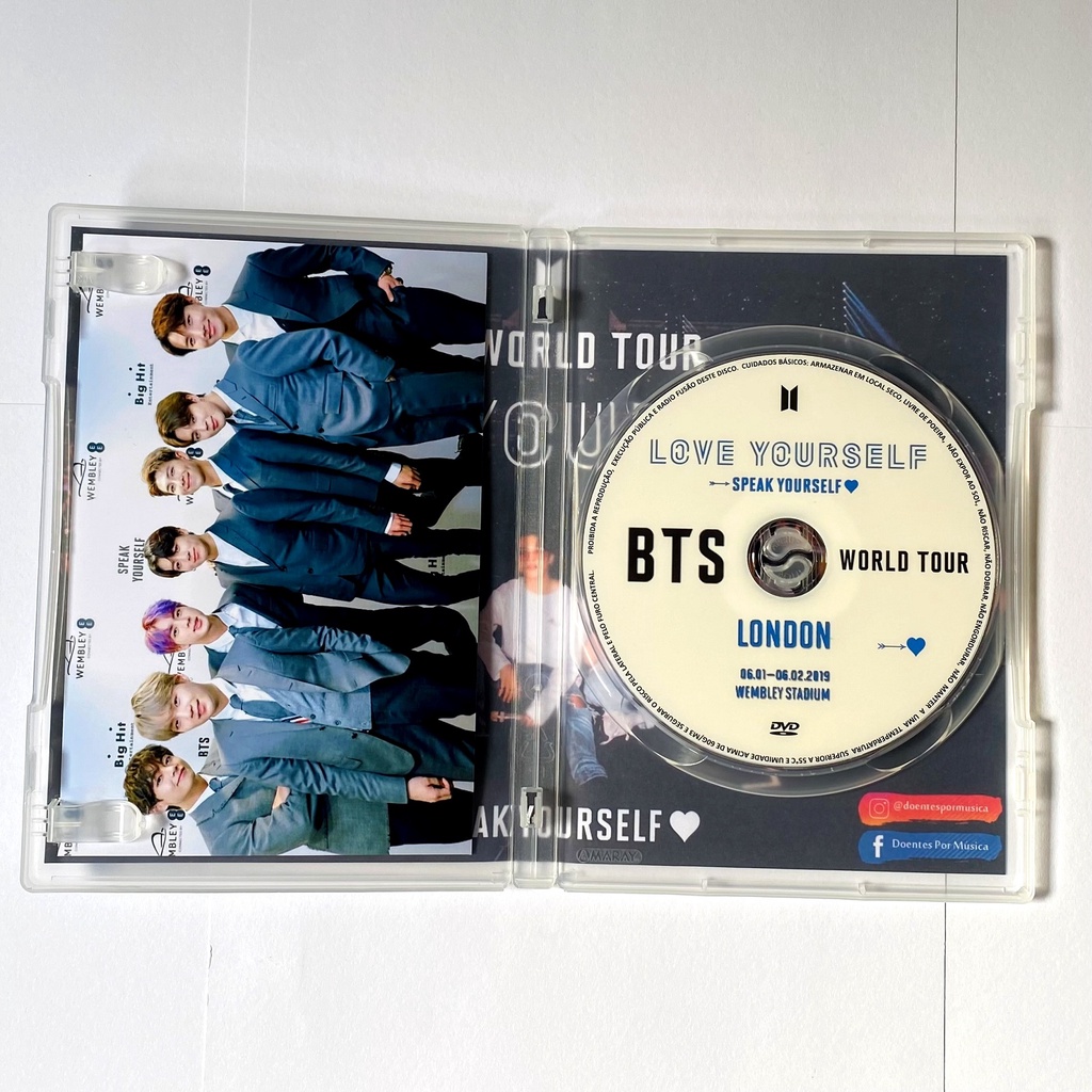 DVD BTS World Tour: Wembley Stadium, London 2019, DVD BTS Love