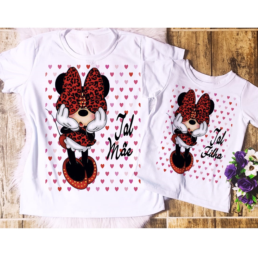 Blusa minnie tal hot sale mae tal filha