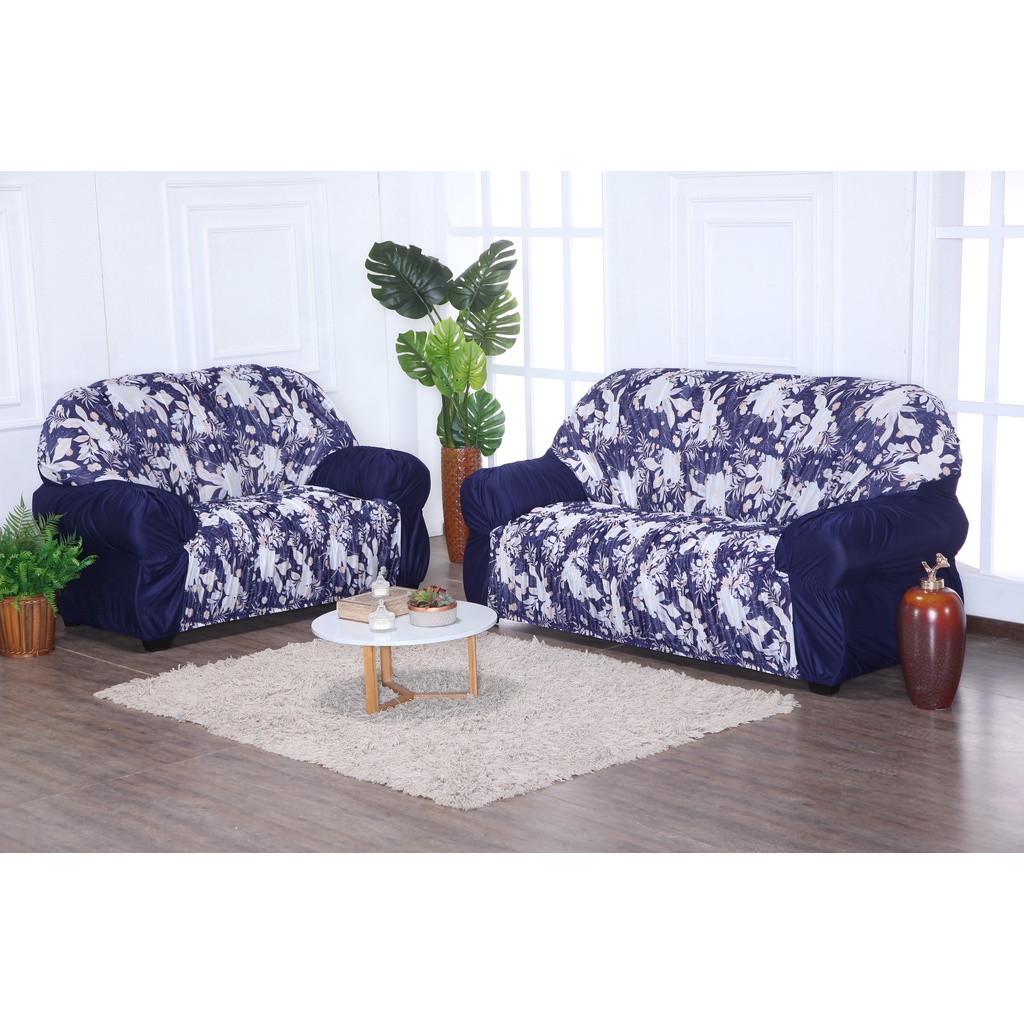 Capa De Sofá 2 e 3 Lugares Estampado | Shopee Brasil