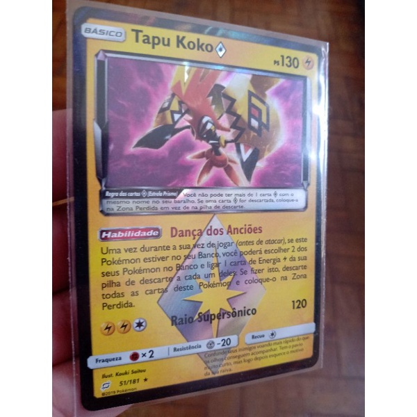 Tapu Koko Estrela Prisma / Tapu Koko Prism Star (#51/181) - Epic Game - A  loja de card game mais ÉPICA do Brasil!