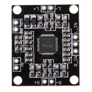 Mini Amplificador De Audio Stereo Digital Pam8610 2 X 15w - Amplificador Pam8610