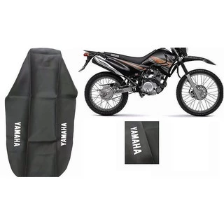 Capa Banco Xtz 125 Anti Derrapante Preta C/Logo Todas