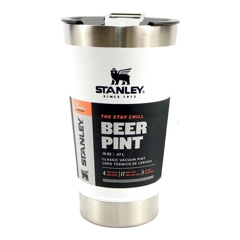 Copo Térmico Com Tampa E Abridor 473 Ml Original - Stanley