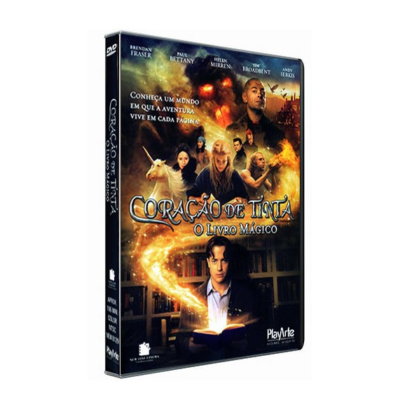 CORACAO DE TINTA O LIVRO MAGICO DVD Shopee Brasil