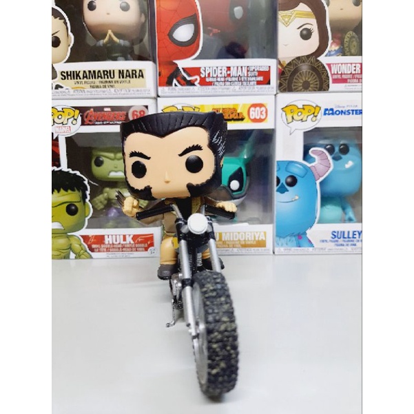 Funko Pop! Wolverine's Motorcycle Exclusive Marvel 26# Loose