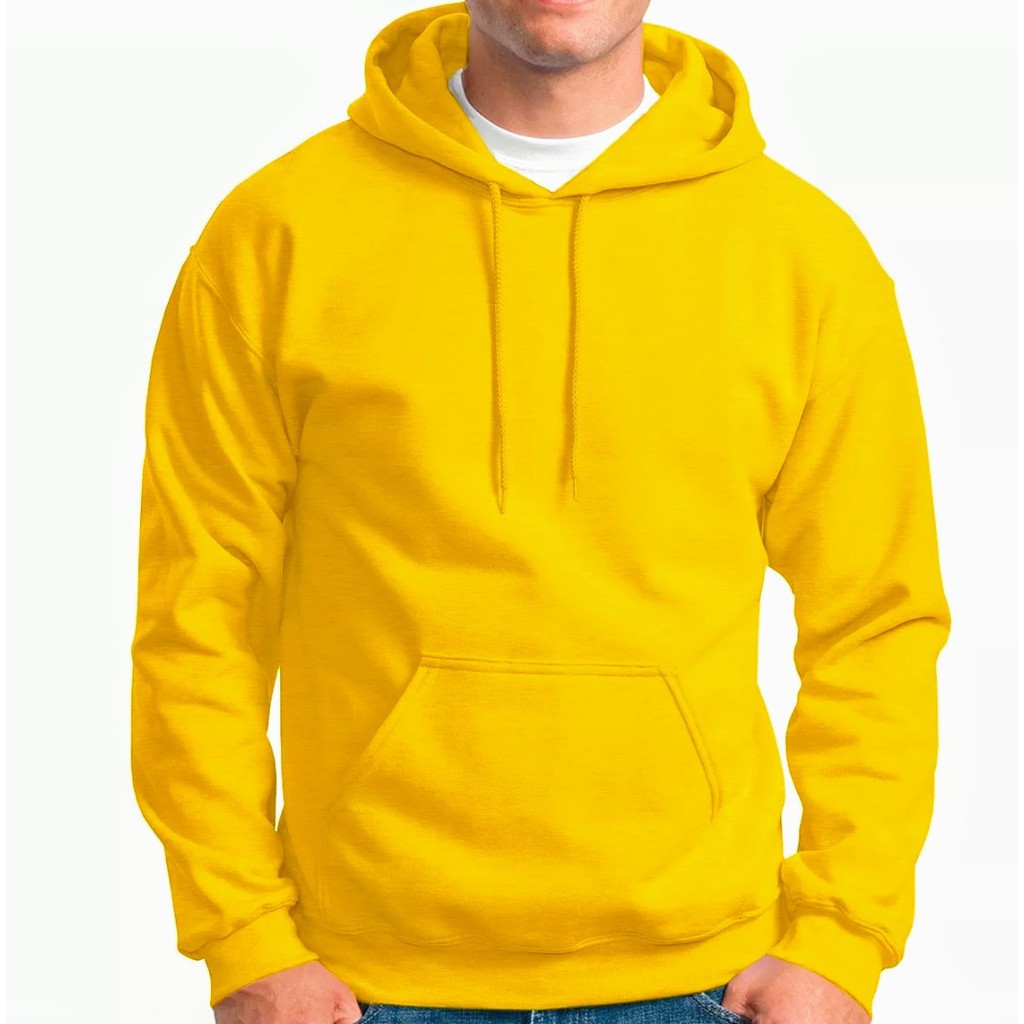 Blusa moletom sales amarelo masculino