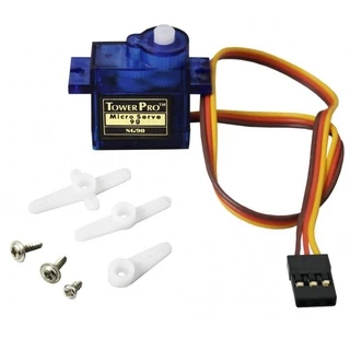 Micro servo motor 9g sg90 180° com acessórios