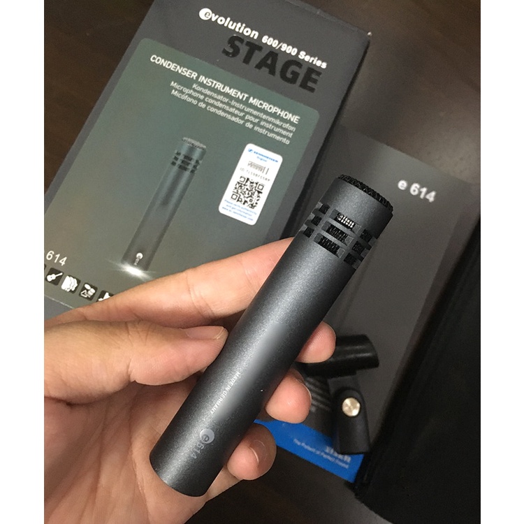 Sennheiser E614 E 614 Montar O hihat Hi-Hat cymbal Evolution
