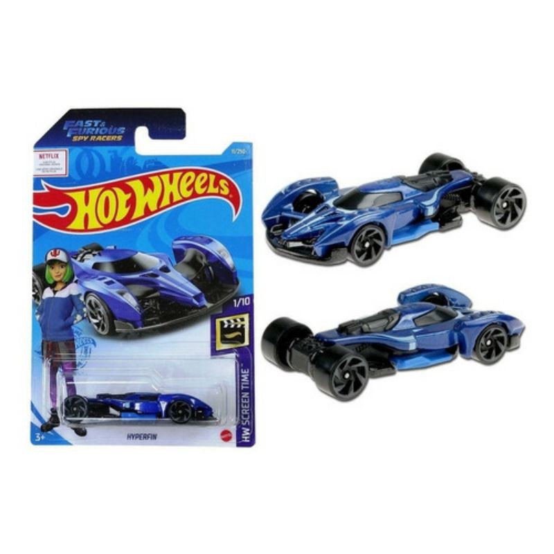 Hyperfin Fast & Furious Spy Racers Hw Screen Time 1/10 Hot Wheels 2021 ...