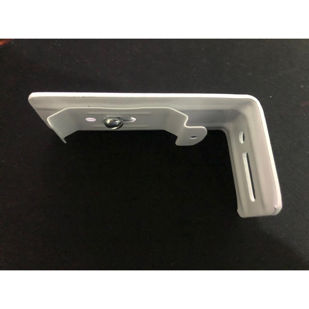 2 Suporte L Garra Para Bando De Persiana Rolo E Trilho Max