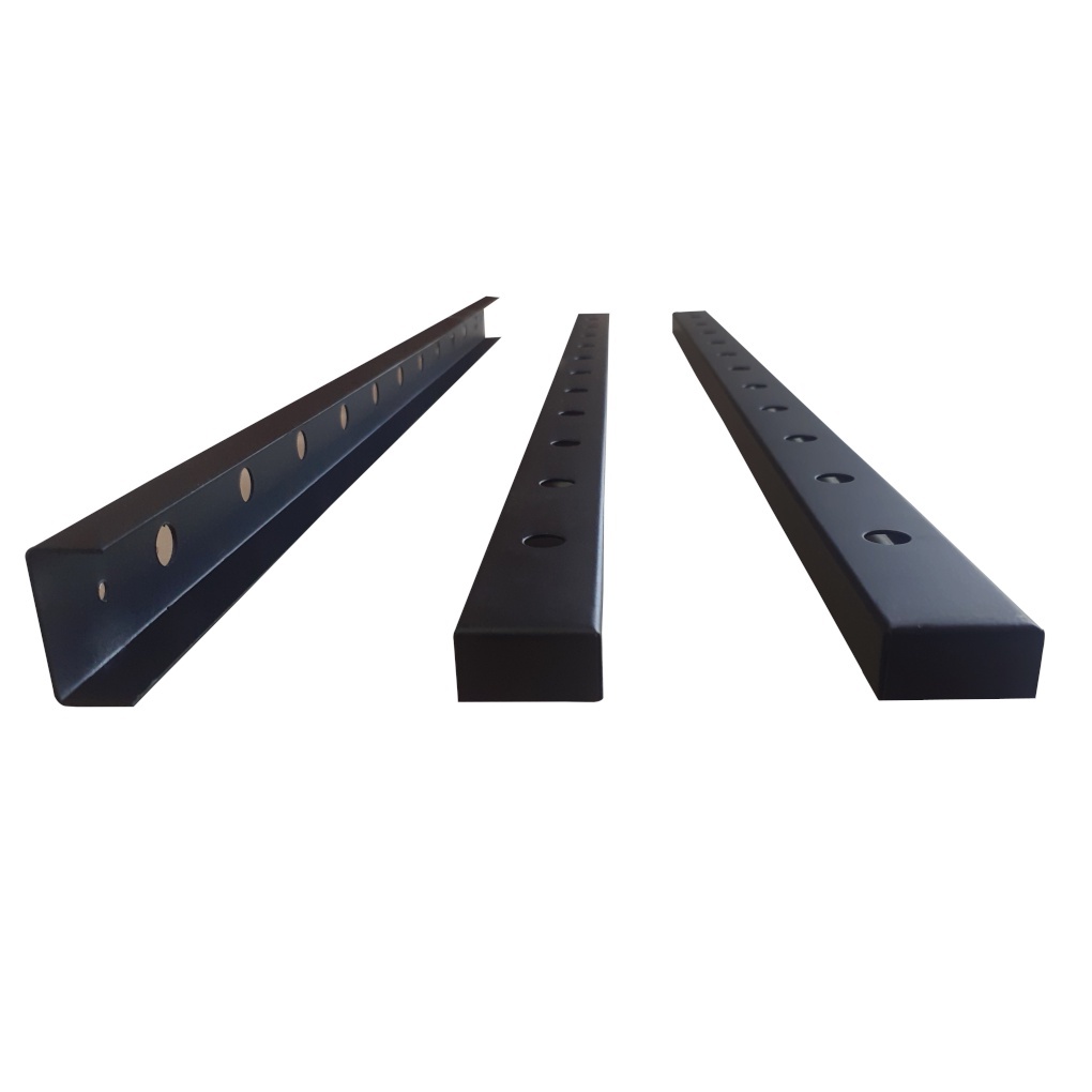 Conjunto de Trilho Calha Perfilado Aluminio Spots Extensível 3 Peças Instalação LumináriaModernaTeto