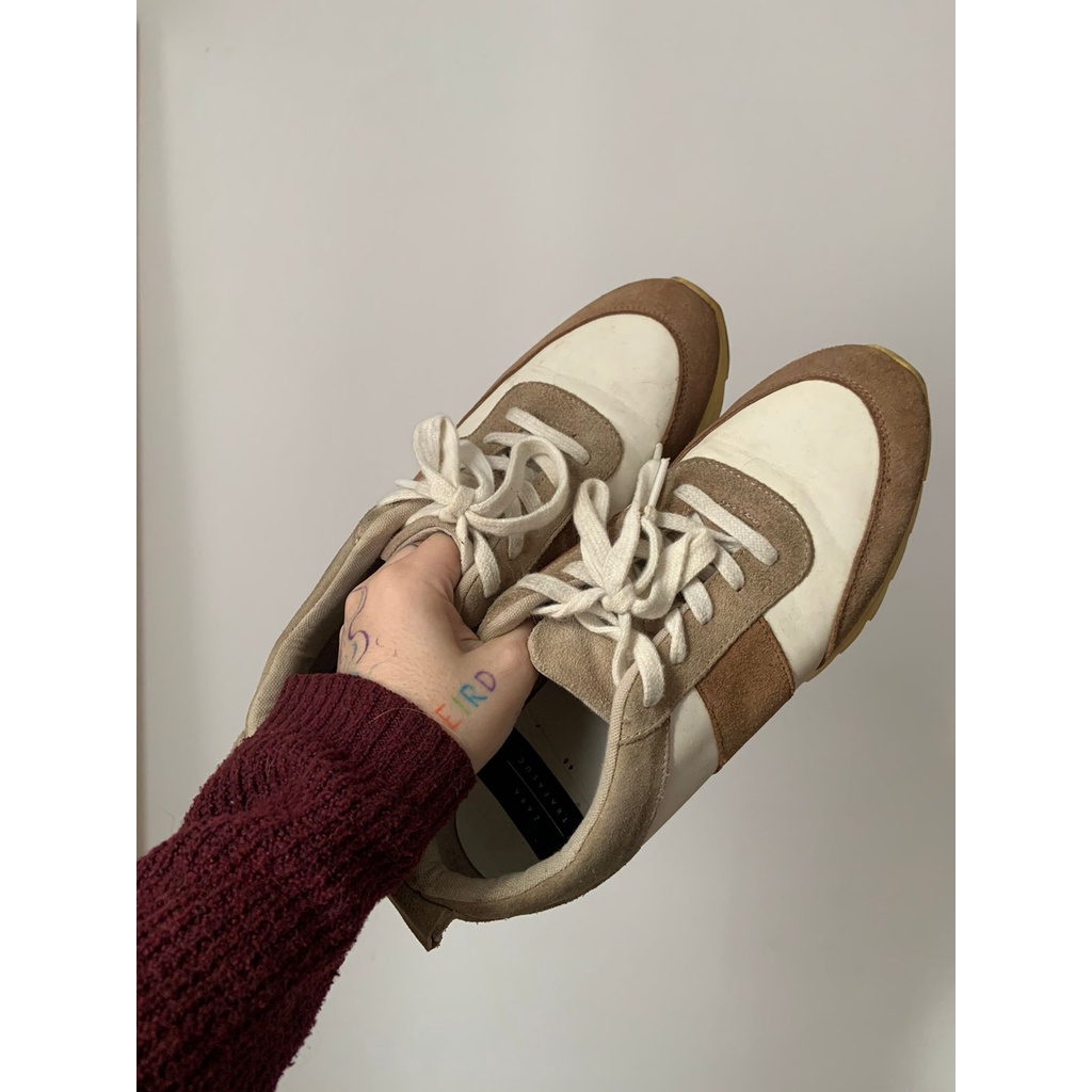 Tenis branco hot sale zara feminino