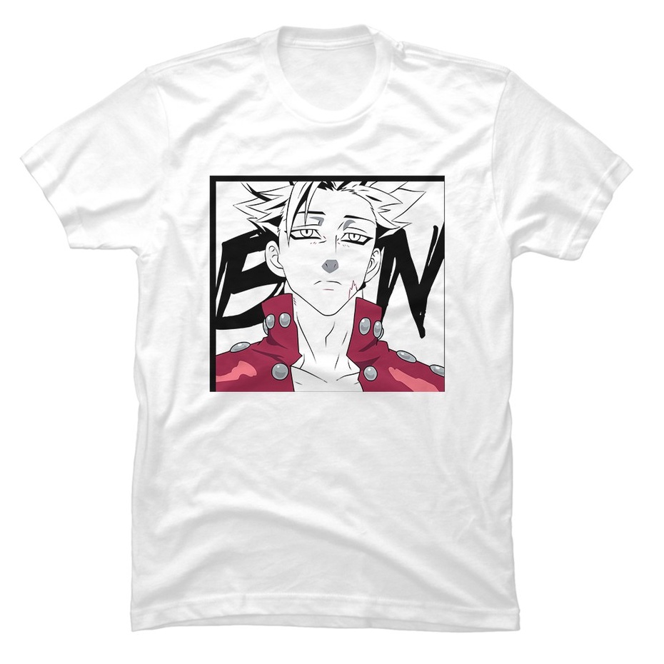 Camiseta Unissex Masculina The Seven Deadly Sins 2 Season Nanatsu