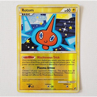 Lote de 7 Cartas de Pokémon Reverse Foil - Slightly Played em inglês