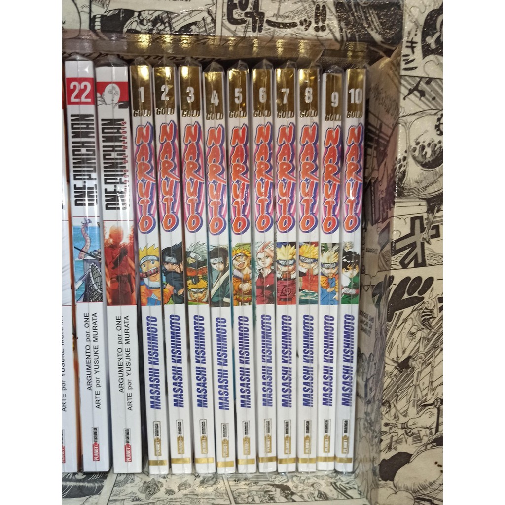 Mangas Naruto Coleção Impecável Todos Os Volumes