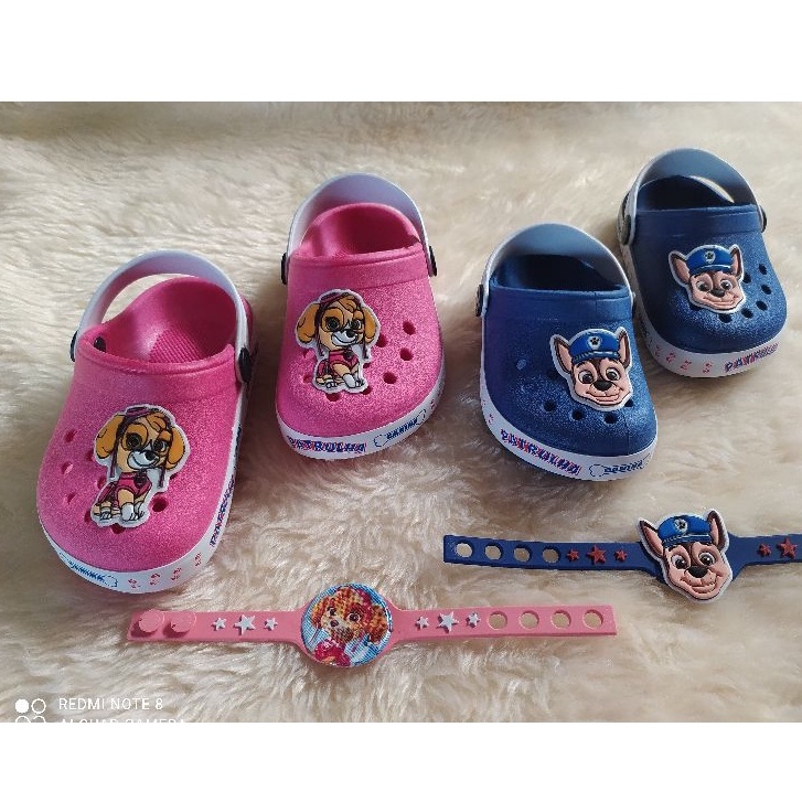 Crocs infantil best sale patrulha canina