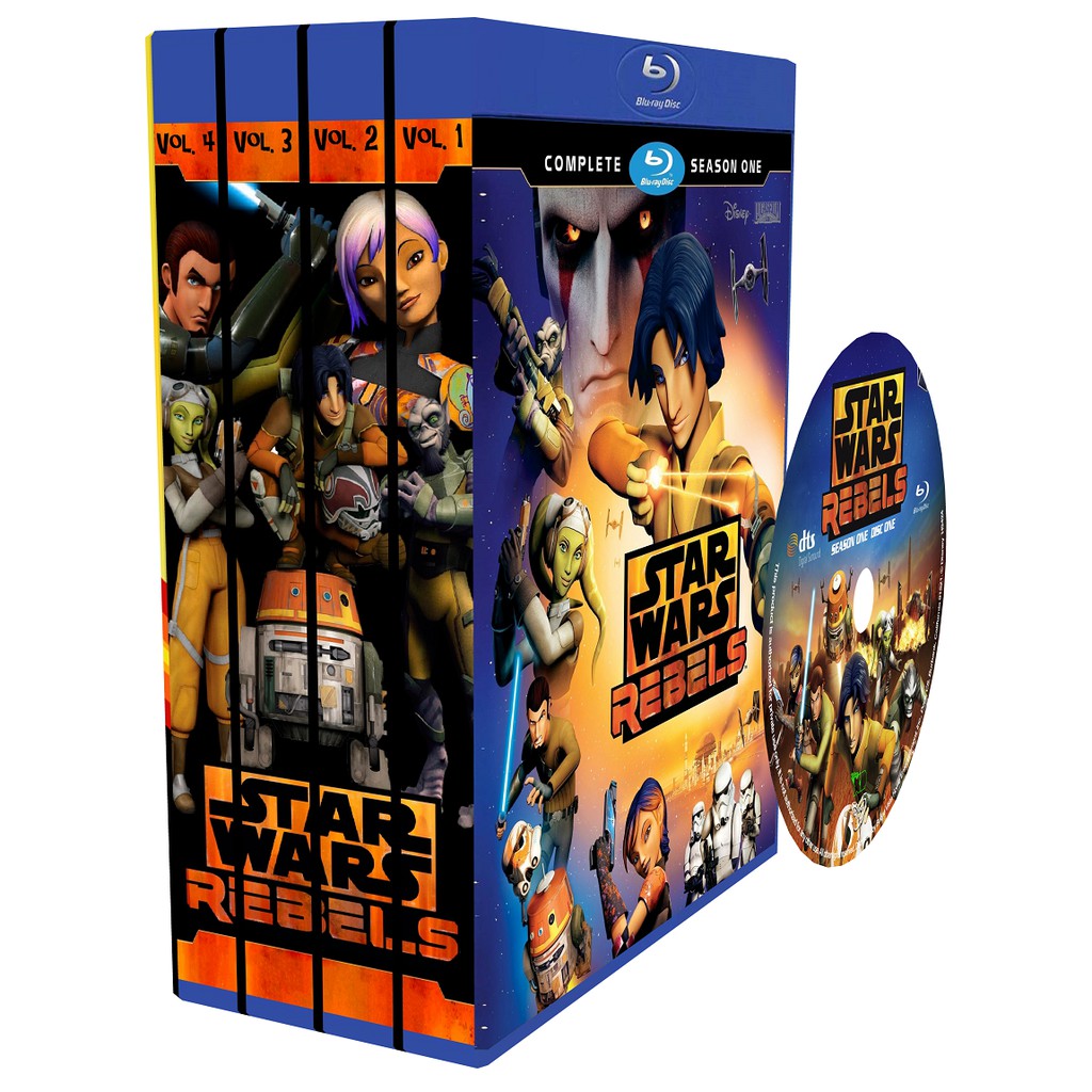 Blu-ray Star Wars: The Clone Wars e Star Wars Rebels - Edições