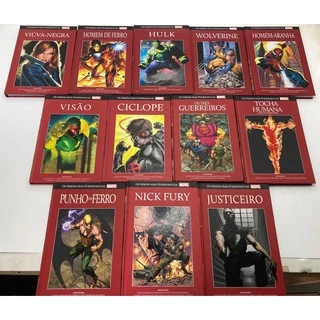 Os Heróis mais Poderosos da Marvel - Vol. 2, 3, 4, 5, 6, 8, 12, 13, 17, 24. 25 e 36
