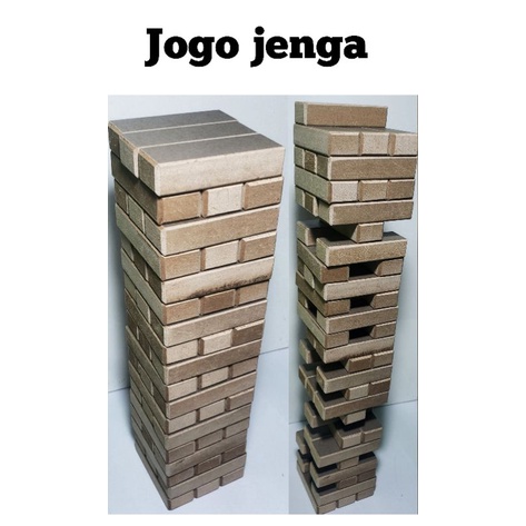 A torre pinguim: jogo de tabuleiro (pinguino jogo, jenga, jogo de