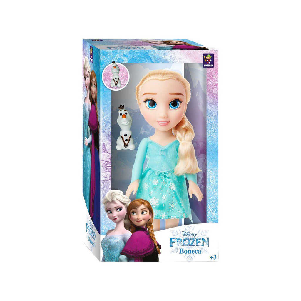 Boneca Disney Frozen 2 Elsa Passeio com Olaf da Mimo 6487 no Shoptime