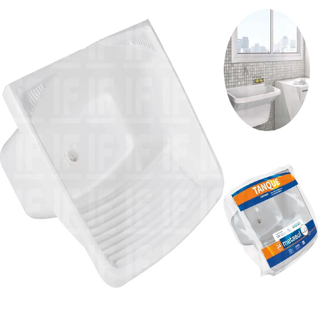 Imagem do produto Tanque De Plastico 24 Litros Para Lavanderia Lavar Roupas