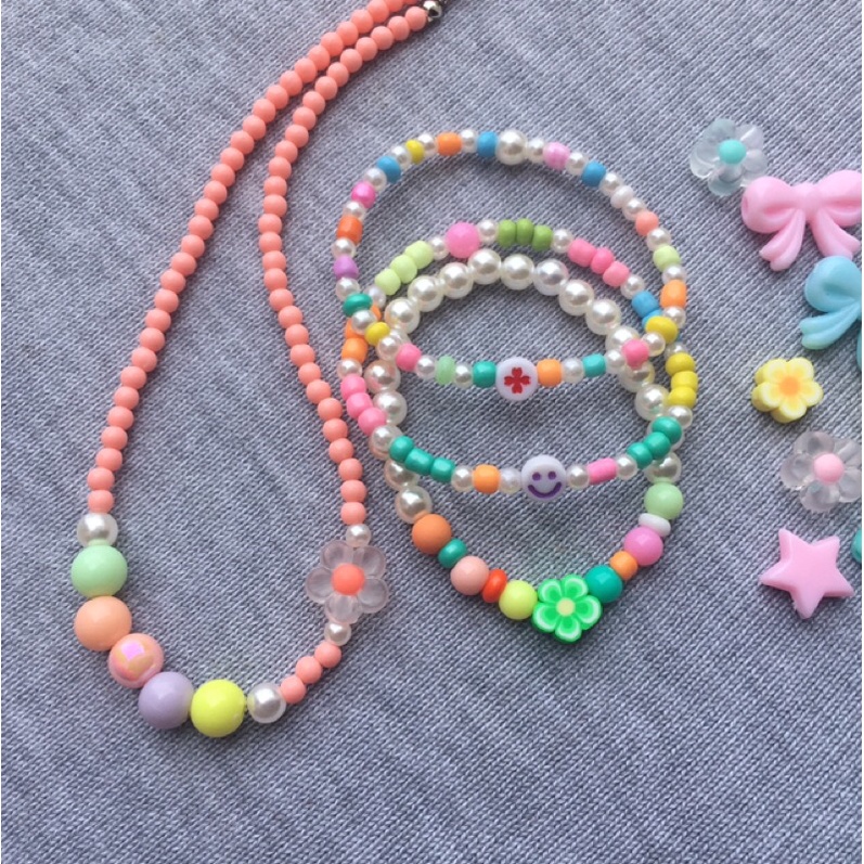 PULSEIRAS E COLAR INFANTIL CRIANÇA /CONJUNTO BIJUTERIAS INFANTIL ...