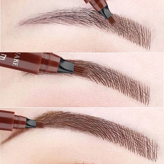 5 Cores Caneta Para Sobrancelhas À Prova D