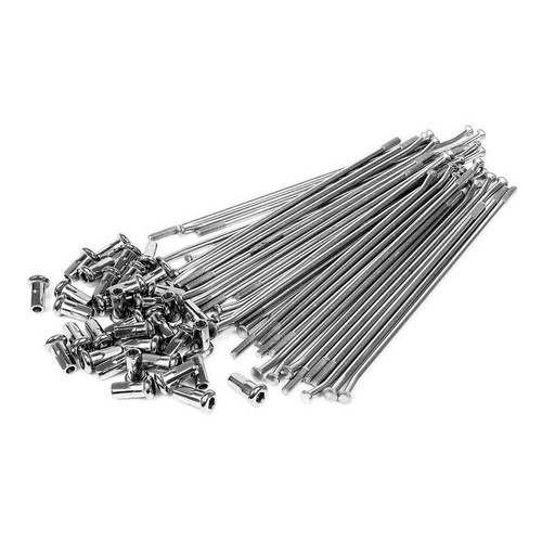 Jogo Raio Inox Dianteiro Moto Titan 150 Fan 150 Esd Freio a Disco