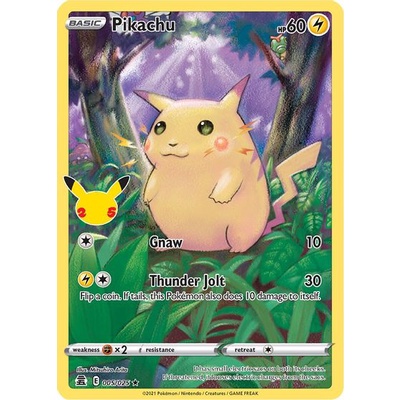 Cartas Pokémon McDonald's 25 Anos Aniversário Pokémon!!(Cartas