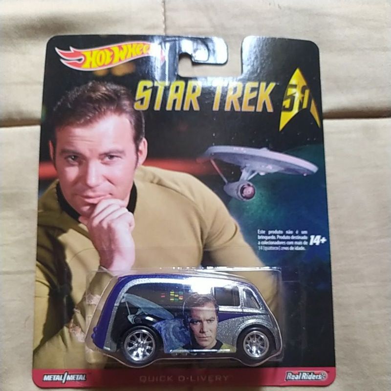 Hot Wheels Quick D Livery Star Trek Shopee Brasil