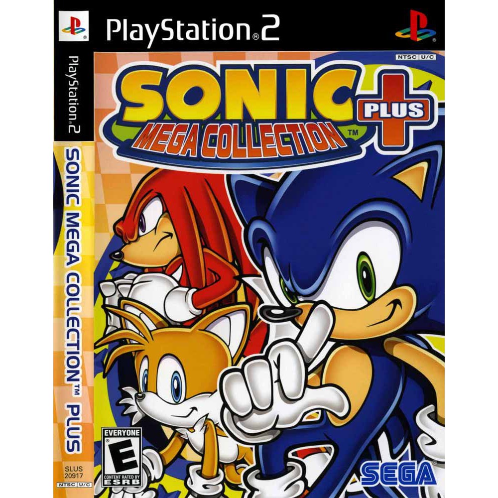 Sonic Mega Collection Plus - Jogo Playstation 2 DVD