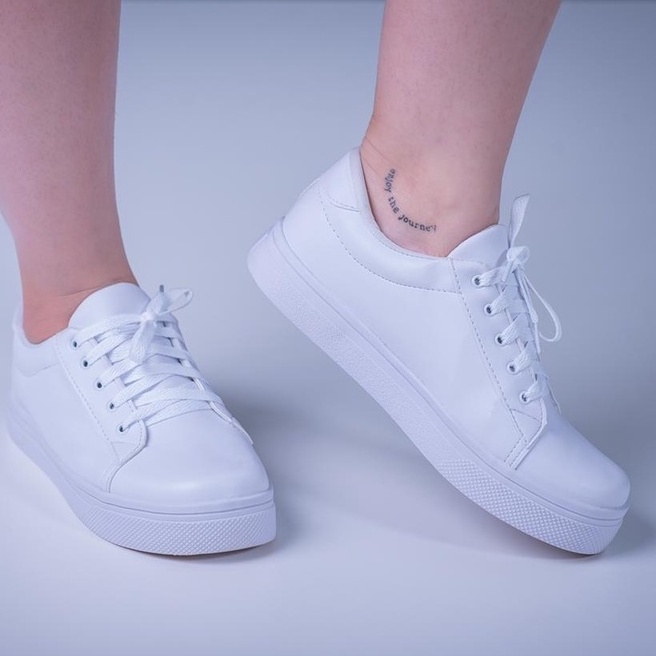 Shopee Tenis Barato Feminino Branco Caminhada Tenis Branco